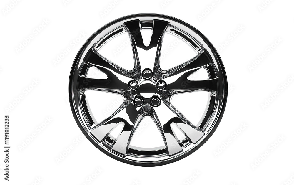 Obraz premium Car rims on transparent or white background,png