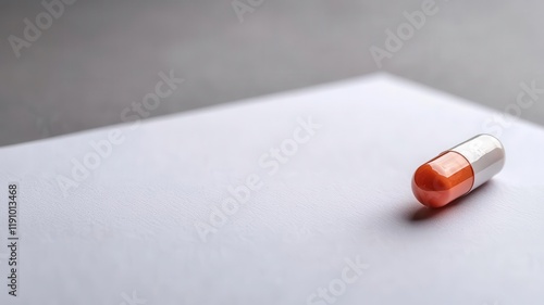 A close-up of a prescription form stamped with a legal seal, symbolizing the legal regulation of medications and pharmaceuticals photo