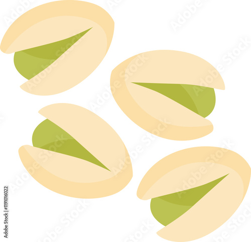 Illustration of Pistachio Nuts