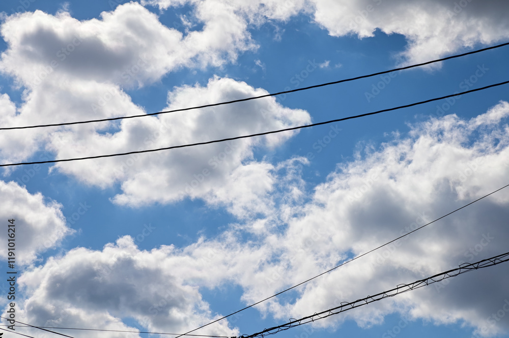 Beautiful and dramatic skyscape and cloudscape. Blue sky and clouds. Nature and background use. Beautiful and dramatic skyscape and cloudscape. Blue sky and clouds. Nature and background use.