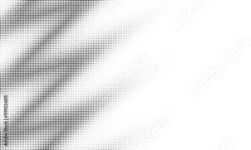 Diagonal abstract halftone bitmap dot effect texture modern dynamic background