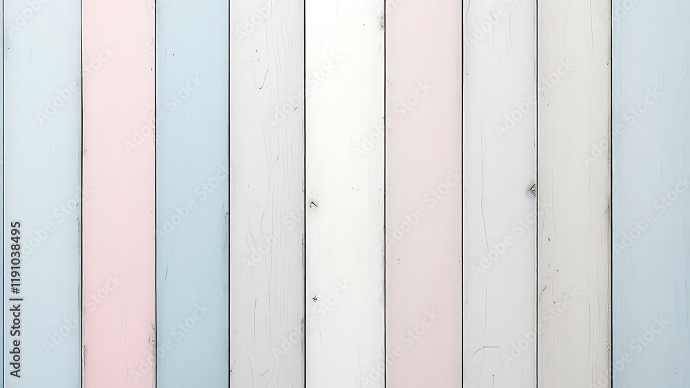 Obraz premium Background of colorful wooden boards
