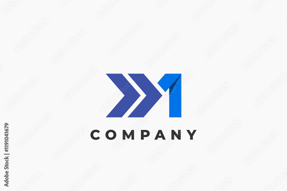 double arrow and letter x x m modern business logo double arrow and letter x x m modern business logo