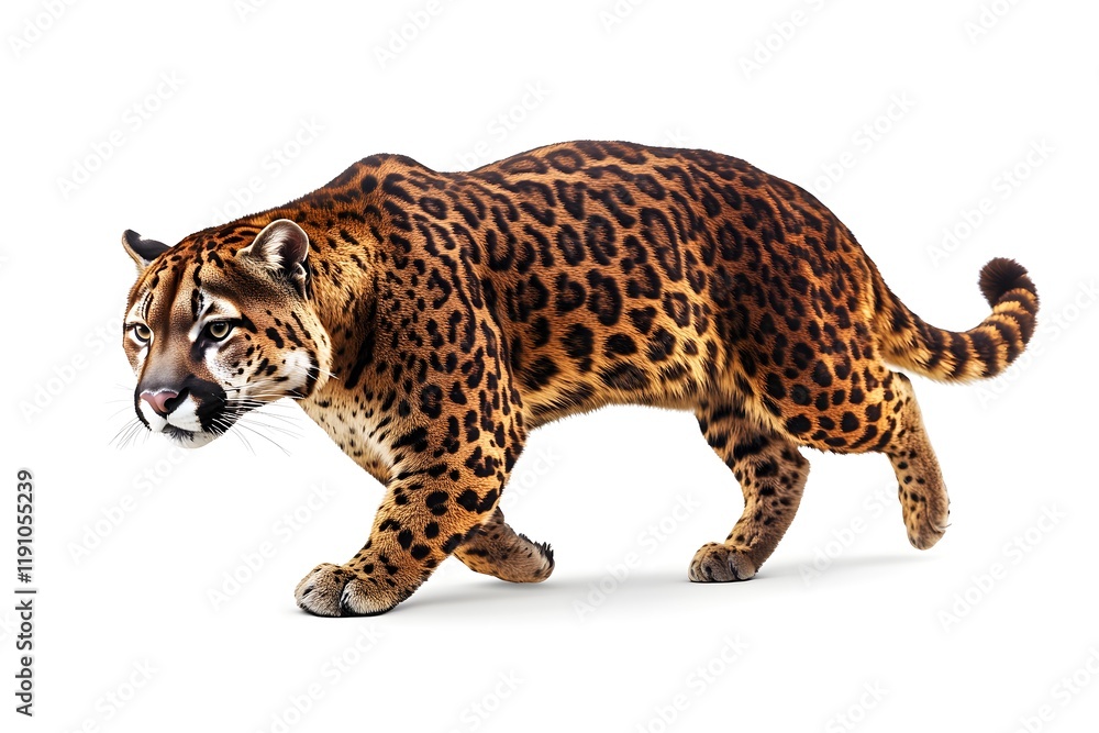 Jaguar Prowls: Wild Cat's Graceful Stride in Nature Jaguar Prowls: Wild Cat's Graceful Stride in Nature