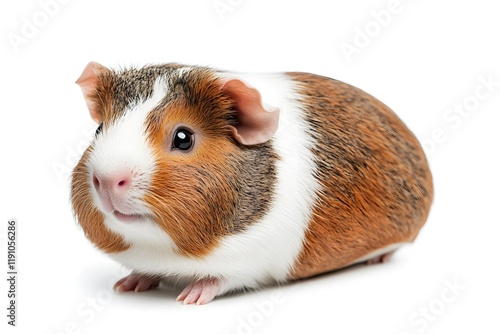 Wallpaper Mural Adorable Guinea Pig:  A Fluffy Friend's Portrait Torontodigital.ca