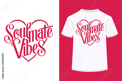 soulmate vibes typography