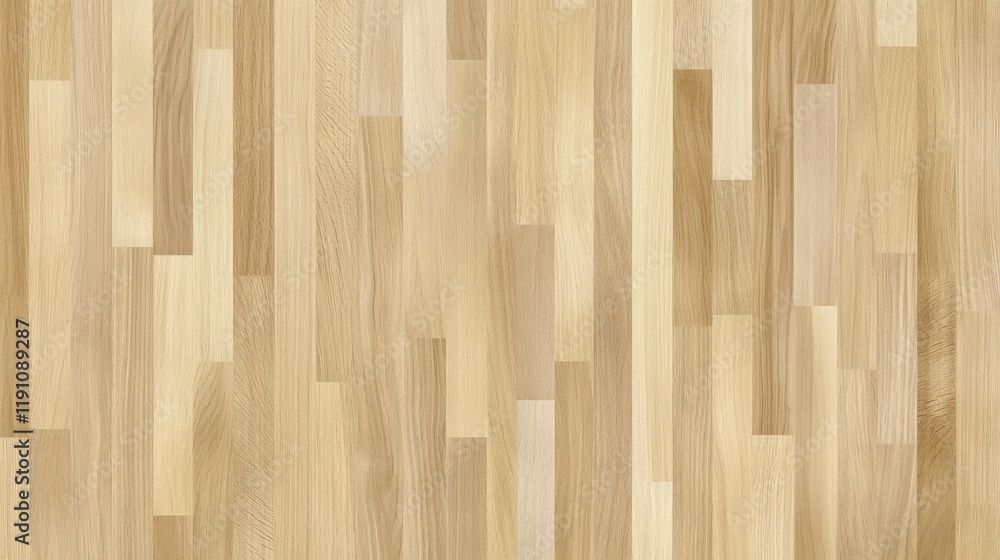 Fototapeta premium Natural light oak wood texture showcasing smooth matte surface and intricate grain patterns under soft diffused lighting