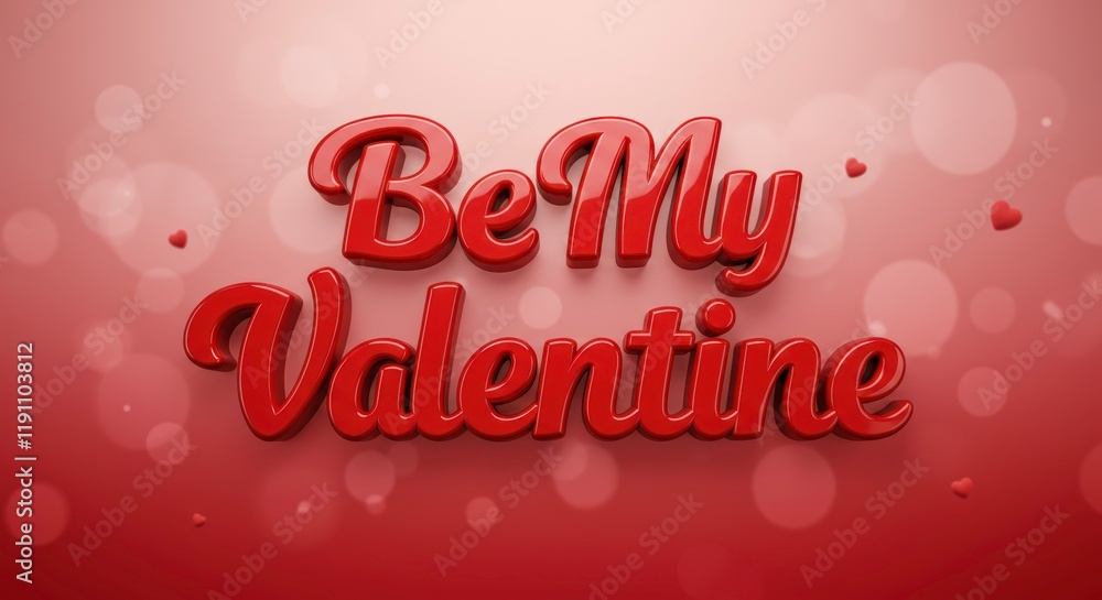 Valentine's Day Wish: A romantic greeting spells out Valentine's Day Wish: A romantic greeting spells out