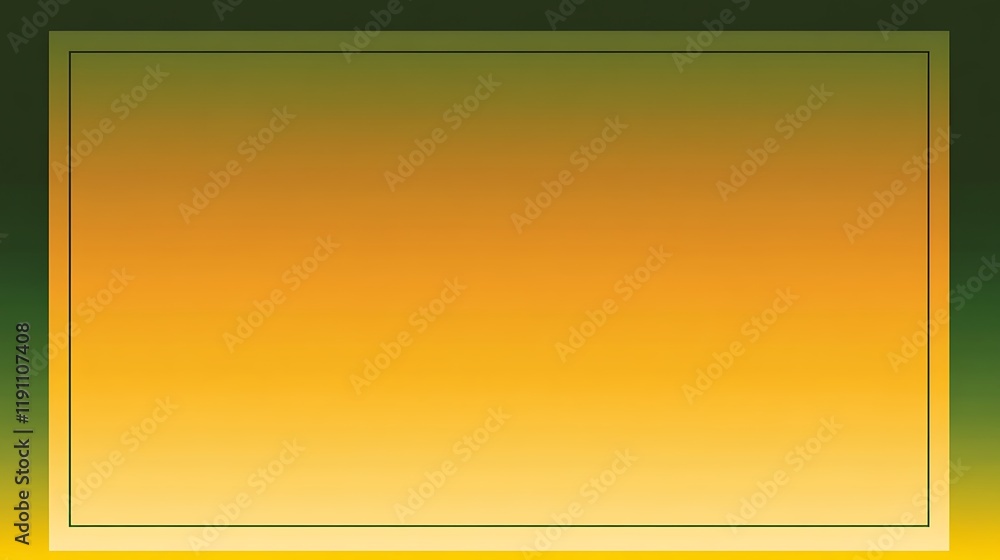 Obraz premium Abstract Orange Yellow Gradient Background With Frame