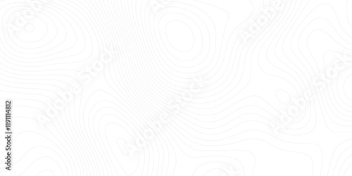 Abstract topographic wave lines undulating smoothly in black and white.Contour line art with a clean, minimalistic topographic aesthetic.Topography wave line grid map. 