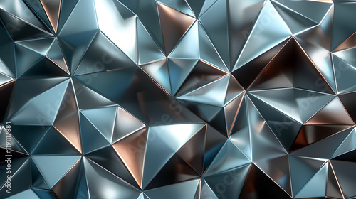 stylish 3d triangle polygon texture shadow glossy background