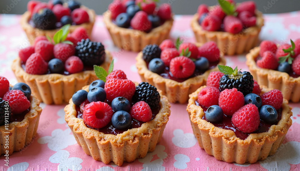 muffins with berries muffins with berries
