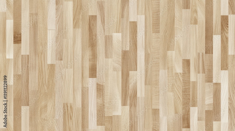 Fototapeta premium Seamless light oak wood texture with intricate grain patterns for creative design projects