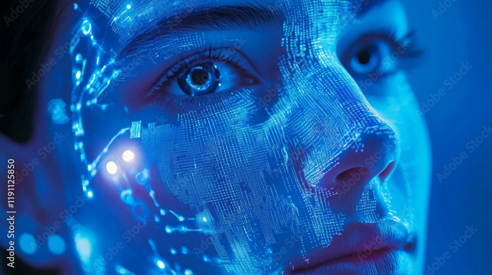 Techno Blue, A deep, vivid blue that symbolizes the digital age and the continuing advancement of technology. It's often seen in AI interfaces and the virtual environments Techno Blue, A deep, vivid blue that symbolizes the digital age and the continuing advancement of technology. It's often seen in AI interfaces and the virtual environments