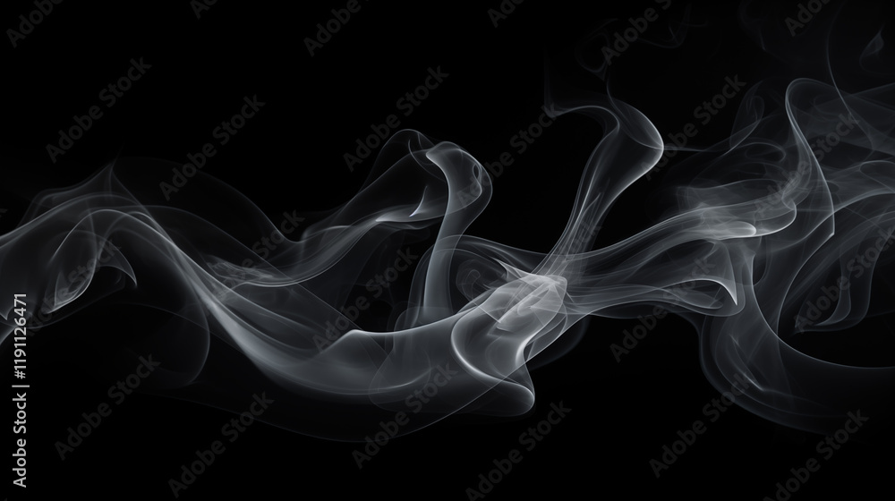 Delicate Horizontal Smoke in Minimal Style Creating a Soft Ethereal Atmosphere for Creative Projects Delicate Horizontal Smoke in Minimal Style Creating a Soft Ethereal Atmosphere for Creative Projects