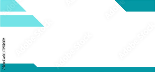 Geometric Header Footer