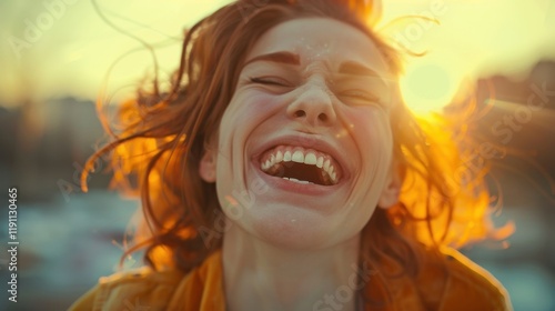 Laughter: A joyful connection that brings lightness to life, turning ordinary moments into extraordinary ones through shared happiness and a carefree spirit.
 photo