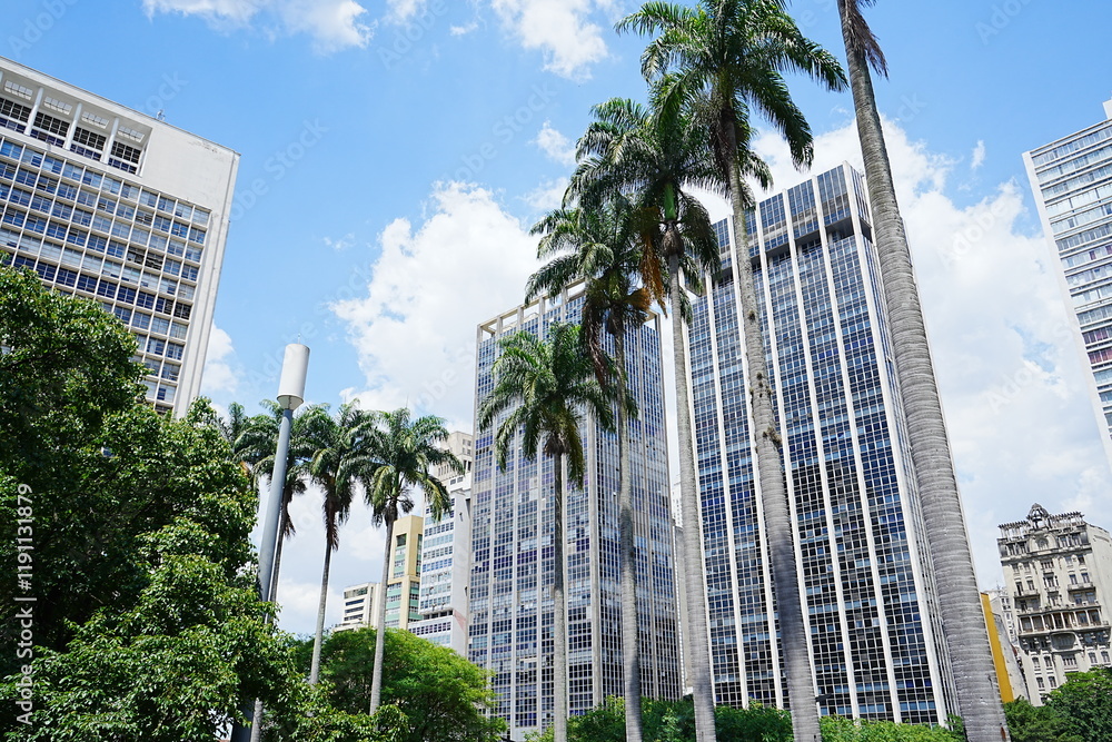 Cityscape of Sao Paulo, Brazil - ブラジル サンパウロ 街並み