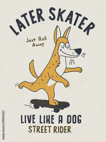 Perro skater