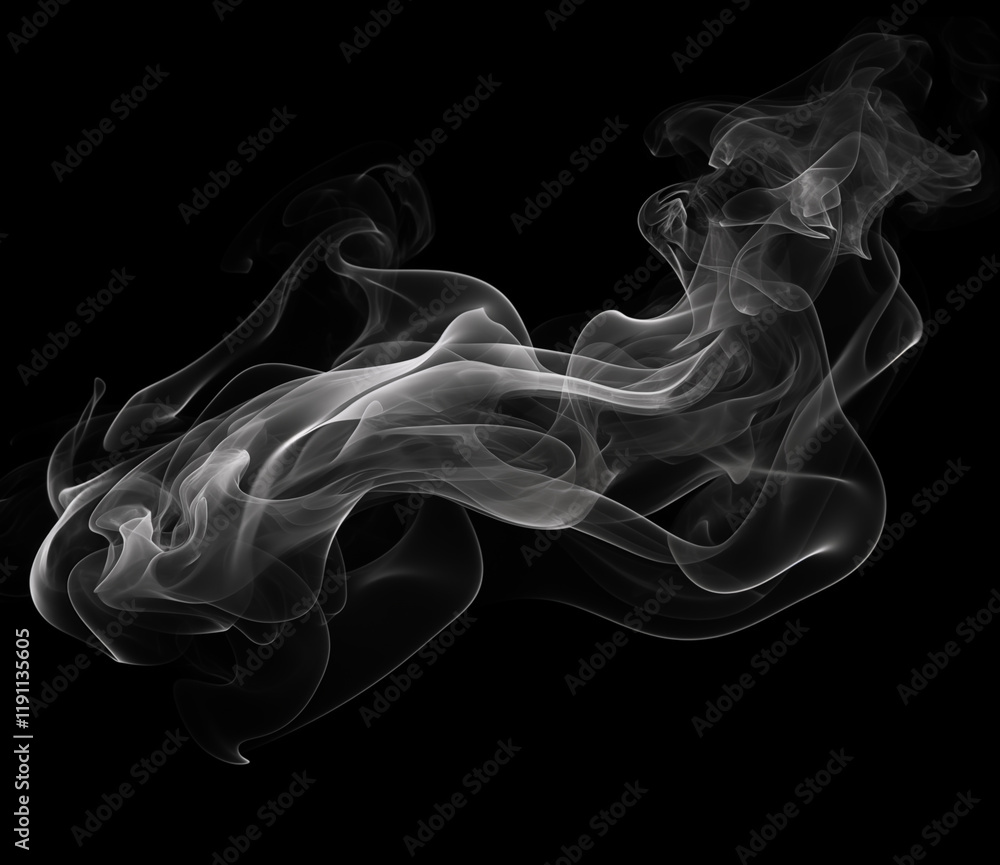 Horizontal Smoke Layers in Subtle Style Creating an Atmospheric Effect for Artistic and Design Purposes Horizontal Smoke Layers in Subtle Style Creating an Atmospheric Effect for Artistic and Design Purposes