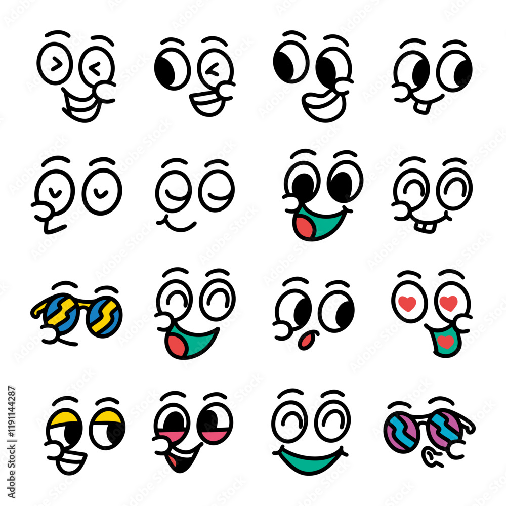Cute Hand Drawn Face Cute Hand Drawn Face