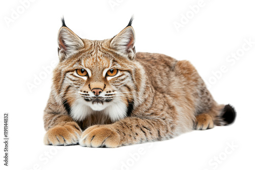 A Wildcat on the Move in the Untamed Wild photo