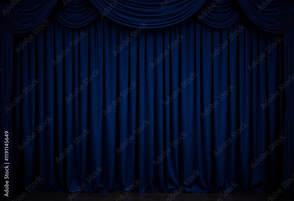 custom made wallpaper toronto digitalDark blue velvet curtains on wood floor