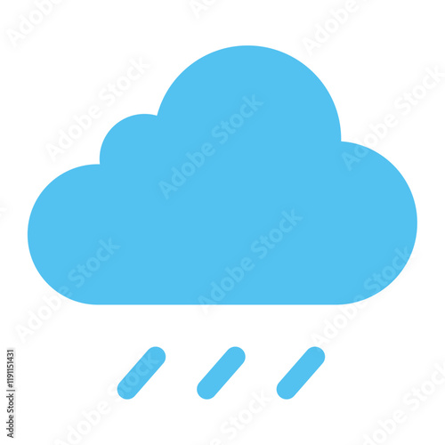 Flat Weather Icon symbol Illustration