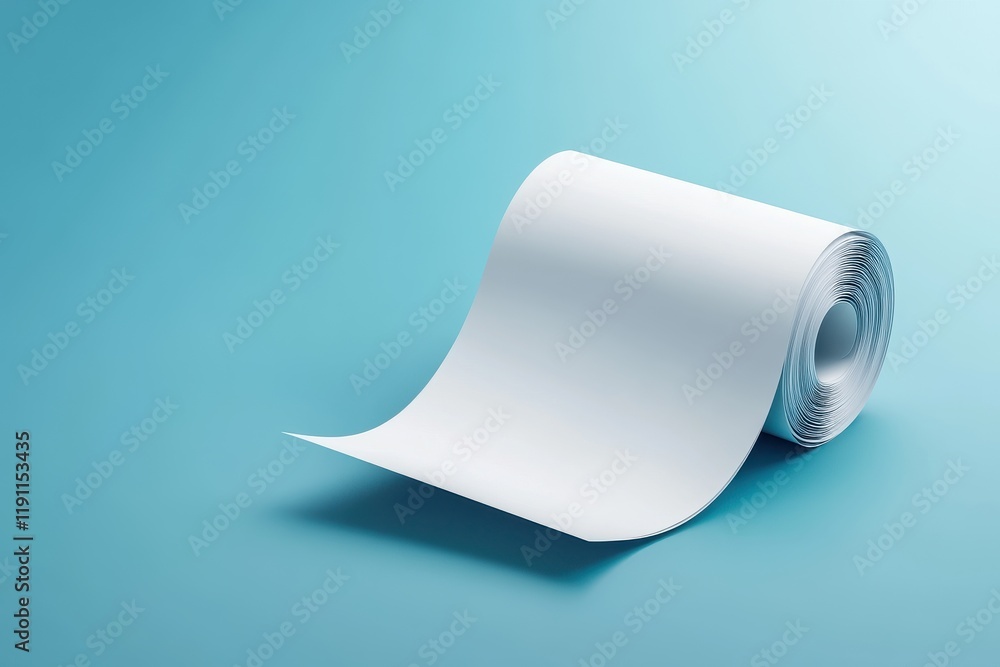 Oversized 3D Receipt Concept Stretching Beyond Imagination Oversized 3D Receipt Concept Stretching Beyond Imagination