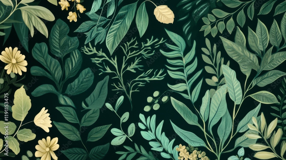 Deep Forest Green, vibrant shade representing nature, growth, sustainability, and environmental consciousness in design and branding Deep Forest Green, vibrant shade representing nature, growth, sustainability, and environmental consciousness in design and branding