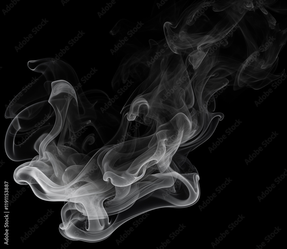 Wispy Smoke Rising in Subtle Shapes Creating an Ethereal Atmosphere Perfect for Creative Backgrounds and Designs Wispy Smoke Rising in Subtle Shapes Creating an Ethereal Atmosphere Perfect for Creative Backgrounds and Designs
