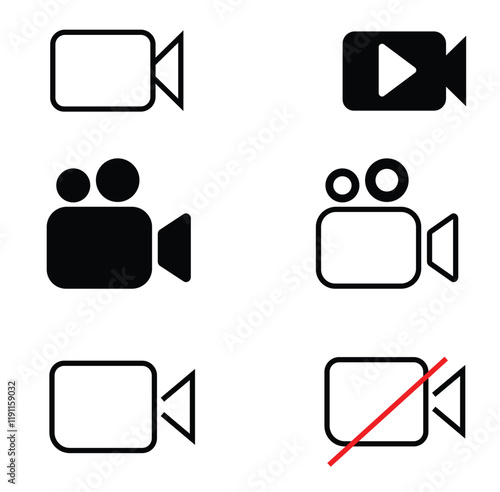 Download Video Camera Icon Vector, Video Call Icon, Clip Art And Graphics.