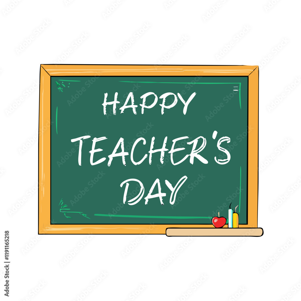 chalkboard with happy teachers day text icon chalkboard with happy teachers day text icon