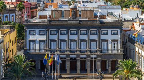 City Hall of Las Palmas de Gran Canaria, Canary Islands, Spain.