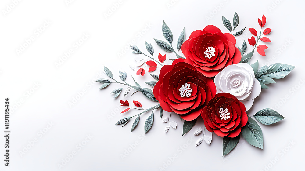 Stunning Paper Flowers Arrangement Stunning Paper Flowers Arrangement