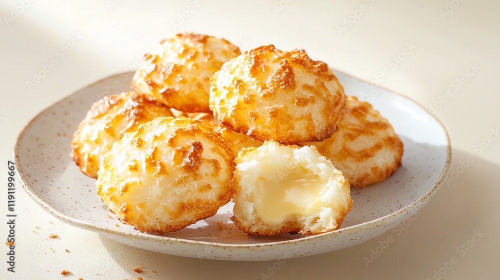 Delicious coconut macaroon cookies on a plate, golden brown and chewy. Delicious coconut macaroon cookies on a plate, golden brown and chewy.