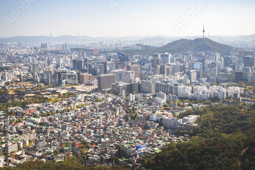 Photography Seoul cityscape, South Korea