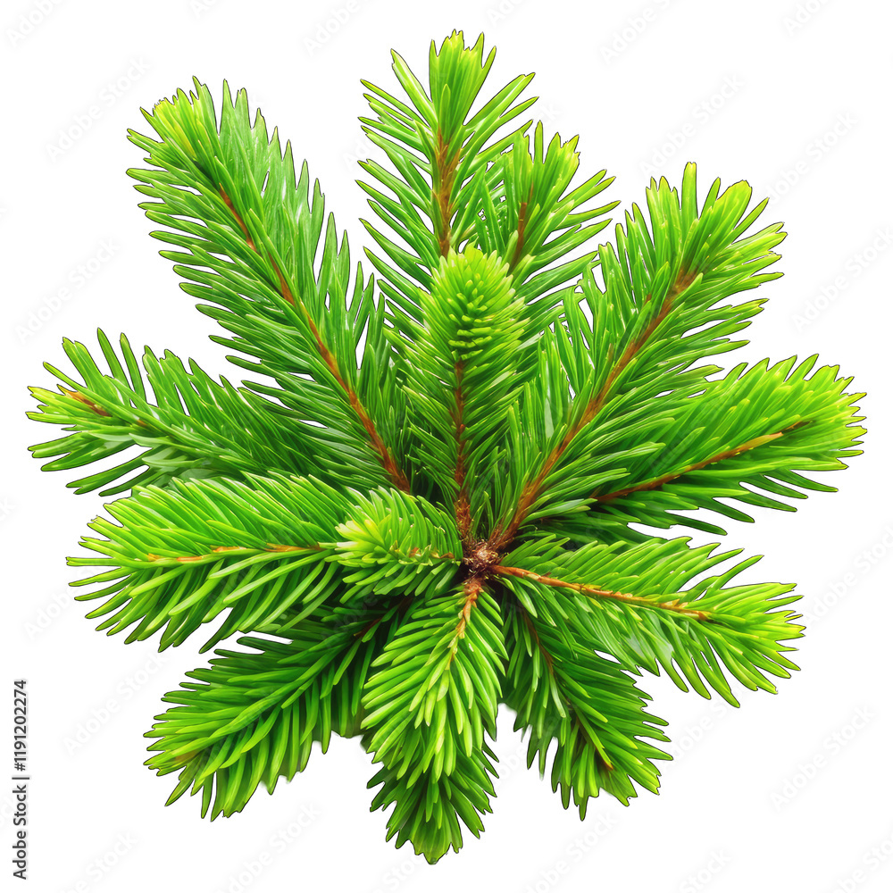 branch of fir branch of fir