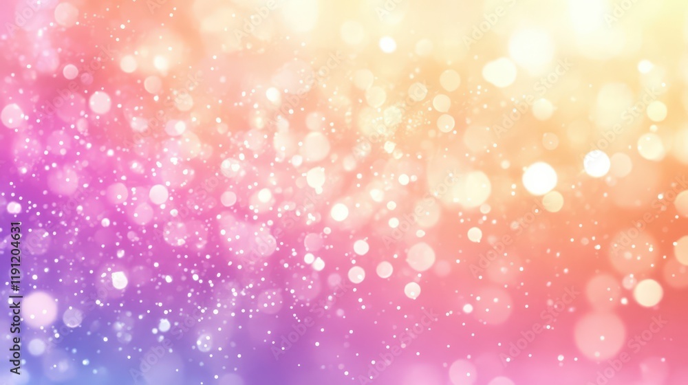 Vibrant Bokeh Background with Colorful Light Spots Vibrant Bokeh Background with Colorful Light Spots