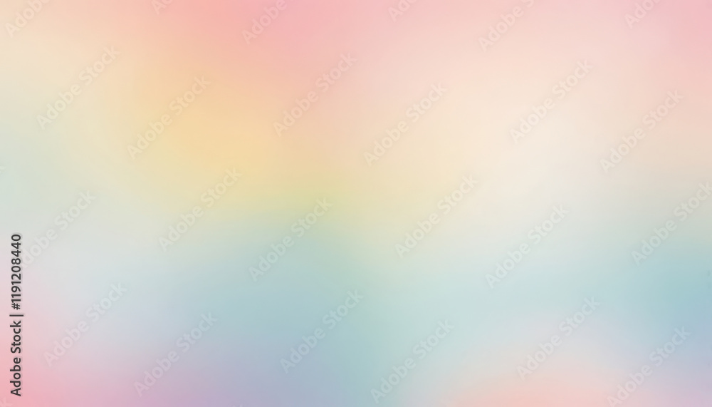 Obraz premium Blur Background, Soft Abstract Pastel Colors Background With Gradient Transitions