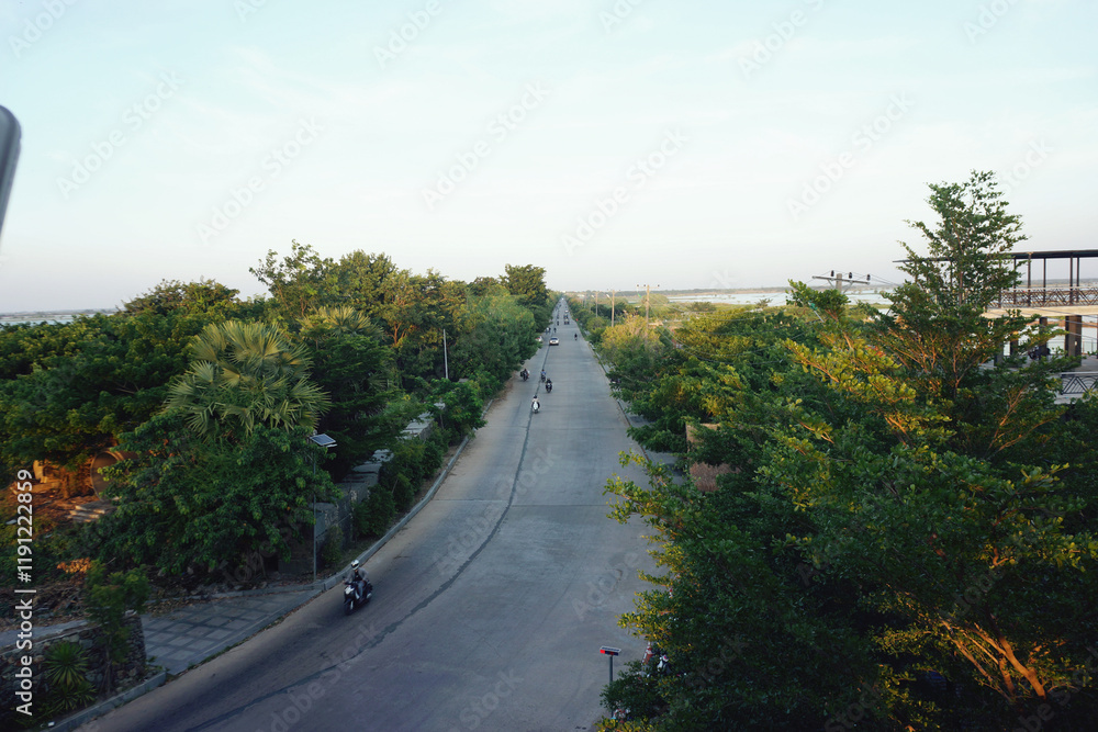 Fototapeta premium road in the countryside