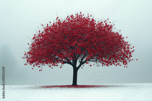 Apple Tree In Winter