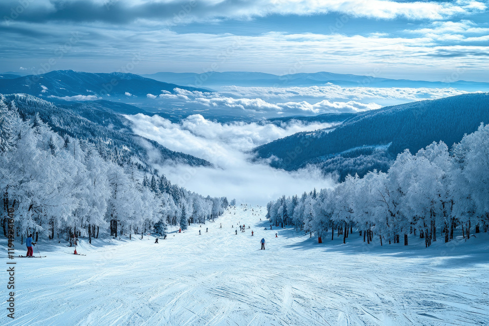 Fototapeta premium Bulgaria Ski
