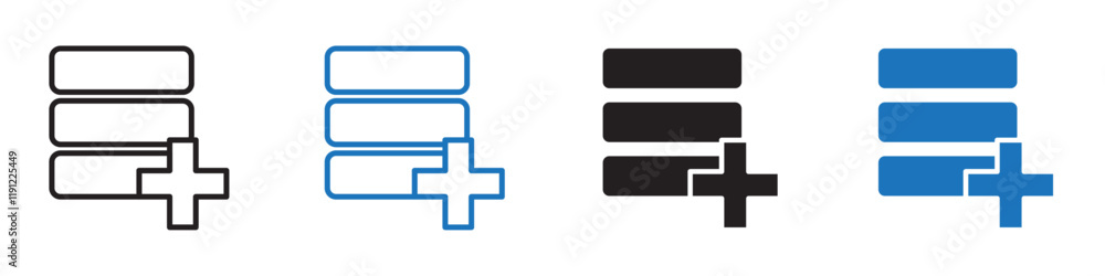 Data recovery icon Flat line symbol Data recovery icon Flat line symbol