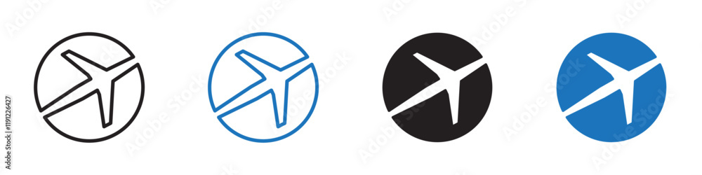 Expedia icon Flat line symbol Expedia icon Flat line symbol