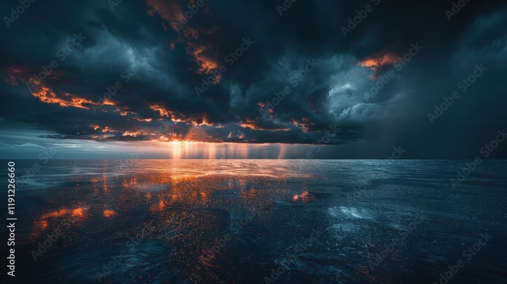 Lightning's abstract beauty pierces the storm. Thunder follows, showcasing the weather's strength. Lightning's abstract beauty pierces the storm. Thunder follows, showcasing the weather's strength.