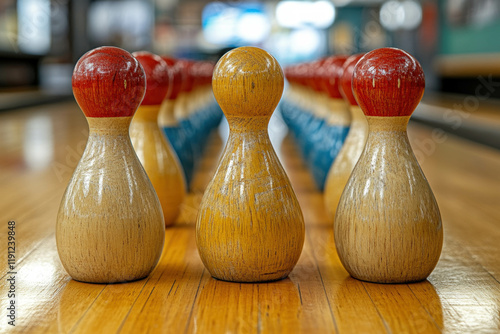 Wooden Skittles