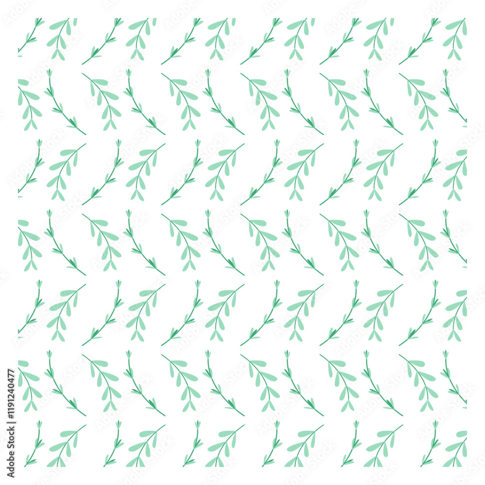 Obraz premium Floral Seamless Pattern
