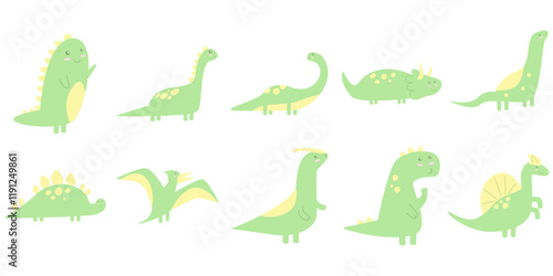 Cute Dino Doodle