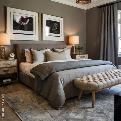 interior of a bedroom